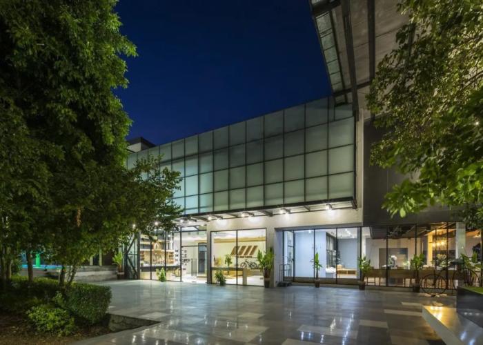 The VELO'S hotel and BMX Pump Track