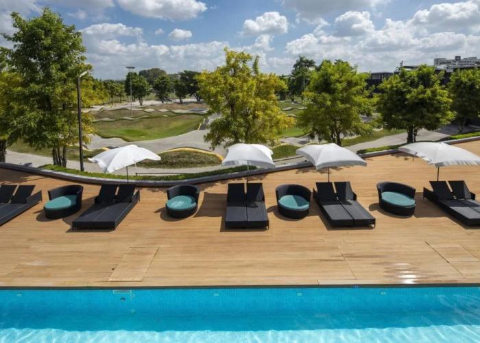 The VELO'S hotel and BMX Pump Track