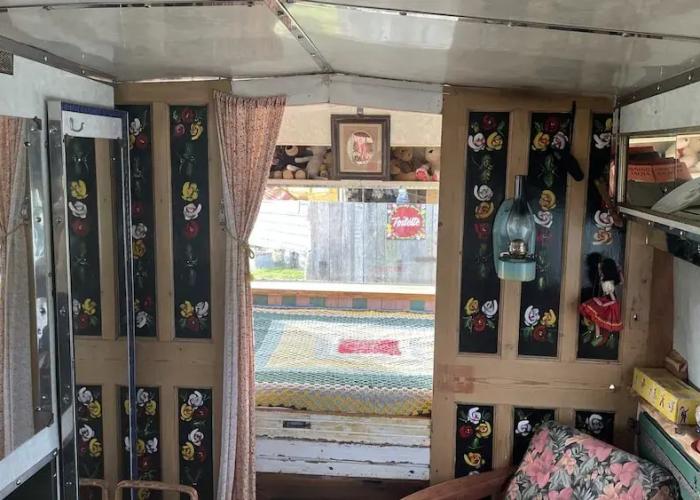 2 x Double Bed Glamping Wagon at Dalby Forest