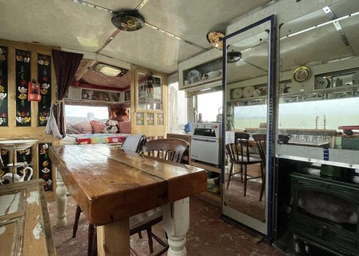 2 x Double Bed Glamping Wagon at Dalby Forest