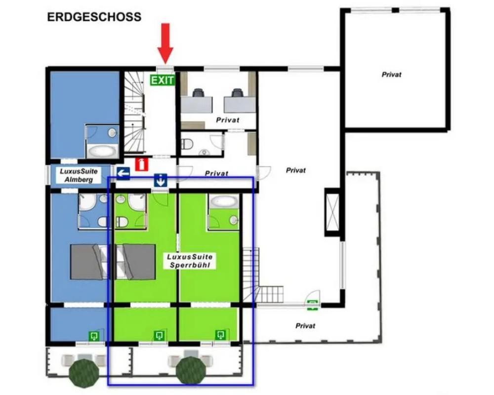 Suit & Frühstück zum Latschen