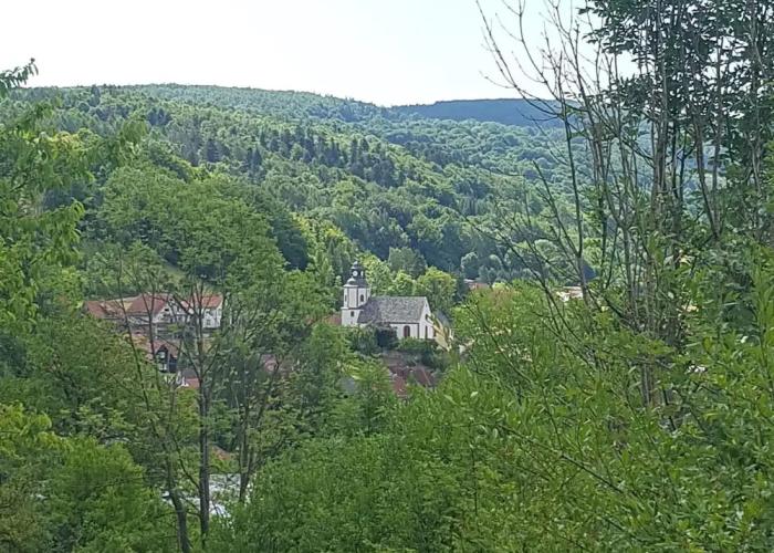 Charming Holiday Home With Natural Garden in Kaltennordheim-thuringia