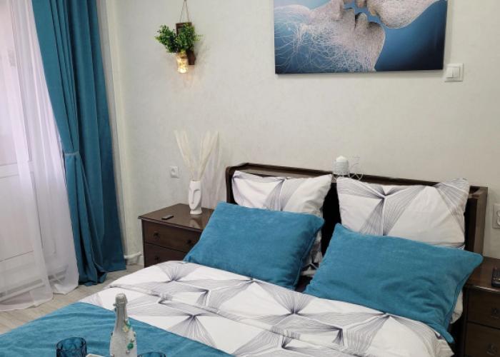 s velikolepnym vidom na gory Flat