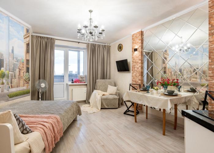 Okno v New York Flat