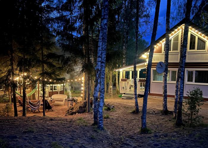 Kottedzh Finskiy Les Privat House