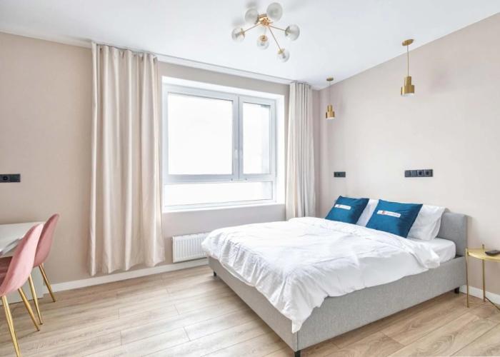 In an apartment on Nikitina Street