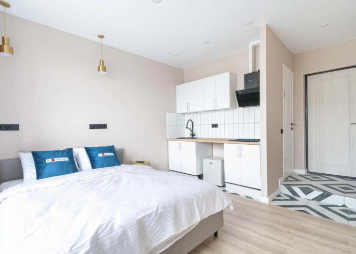 In an apartment on Nikitina Street