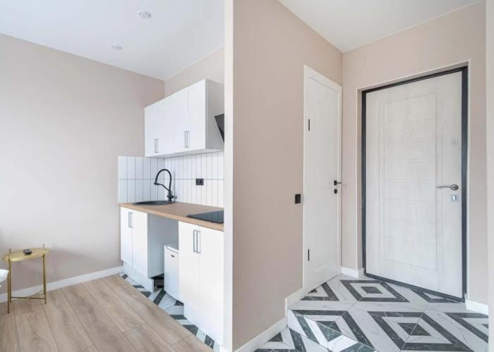 In an apartment on Nikitina Street