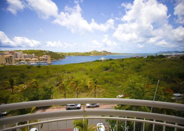 Studio in Lowlands, With Wonderful sea View, Shared Pool, Furnished Balcony