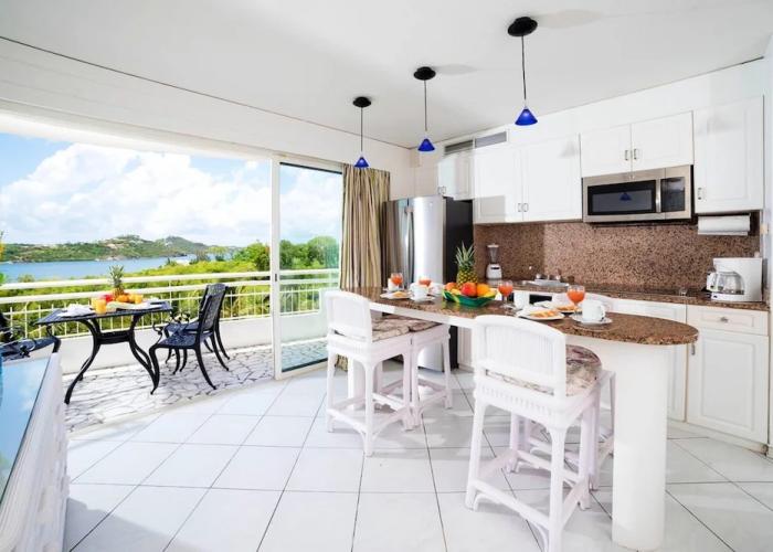 Studio in Lowlands, With Wonderful sea View, Shared Pool, Furnished Balcony