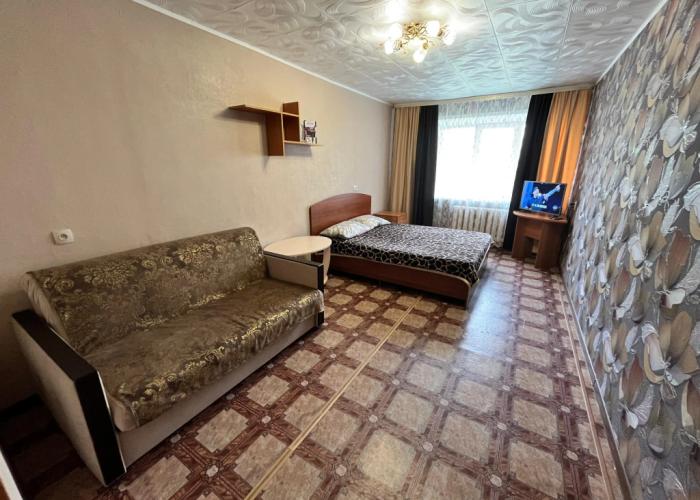 Ryadom s lyzhnoy bazoy metallurg Apartments