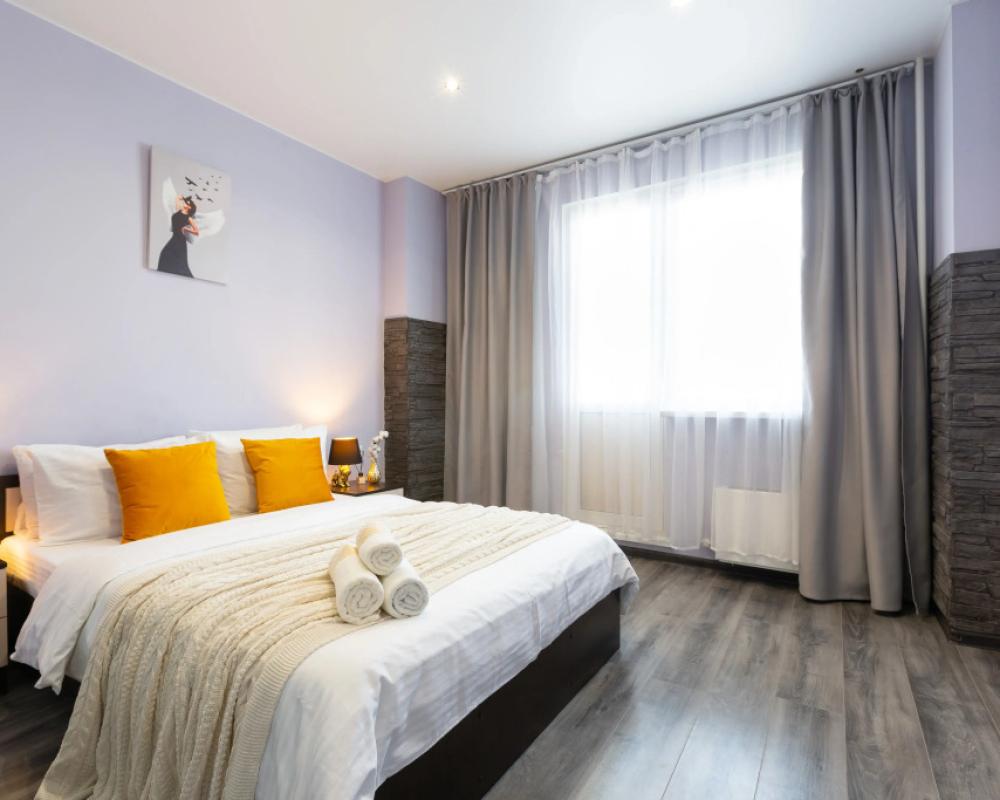 Yevrodvushka s balkonom v sovremennom Zhk Pervy Zelenogradskiy Flat