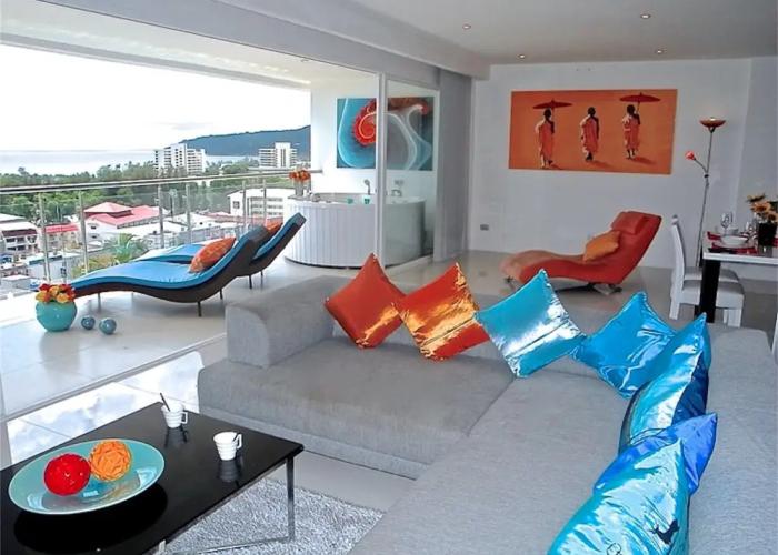 Sunset Plaza Karon 2 bedrooms Nice Sea View