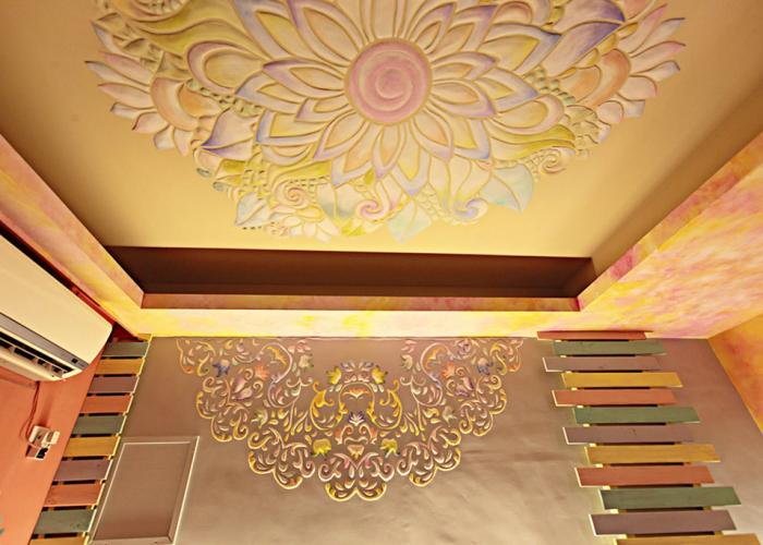 3D Sunflower Embossed B&B