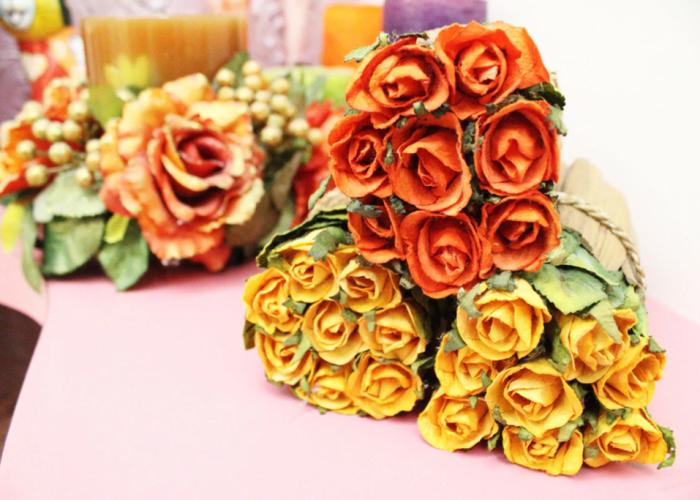 3D Sunflower Embossed B&B