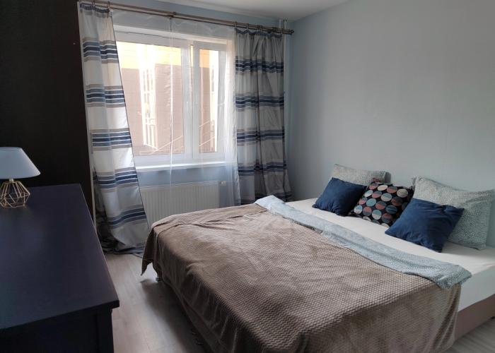 Tryokhkomnatnye U Ekspoforuma I Pushkina Apartments