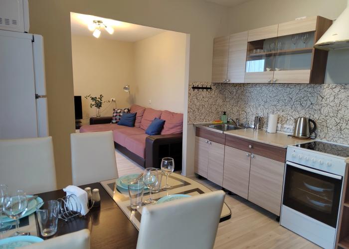Tryokhkomnatnye U Ekspoforuma I Pushkina Apartments