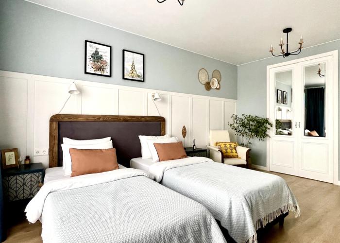 Atmosfera Peterburga U Ekspoforuma Apartments