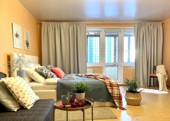 Apartment 2 o'clock on Pushkinskaya street 34