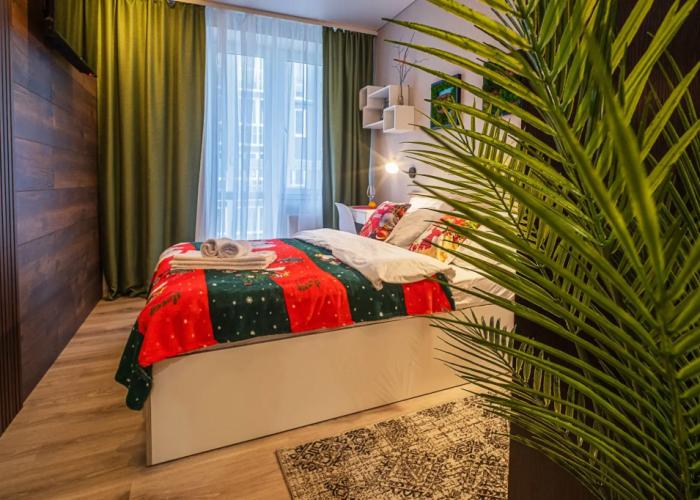 Uyutnaya Kvartira S Udobnym Raspolozheniem Flat
