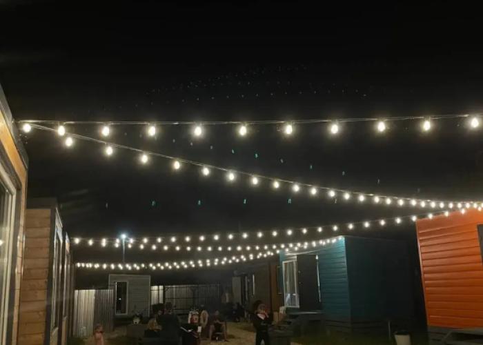 Cinema Glamp Glamping