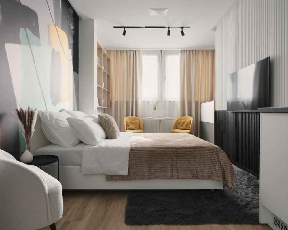 S unikalnim koloritom Studio Flat