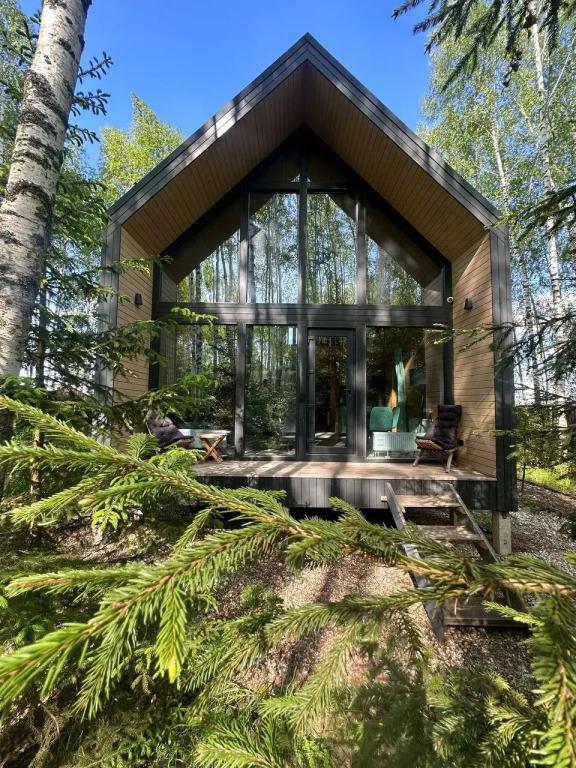 Kottedzh S Saunoy Zemlynica Ecodom Private House