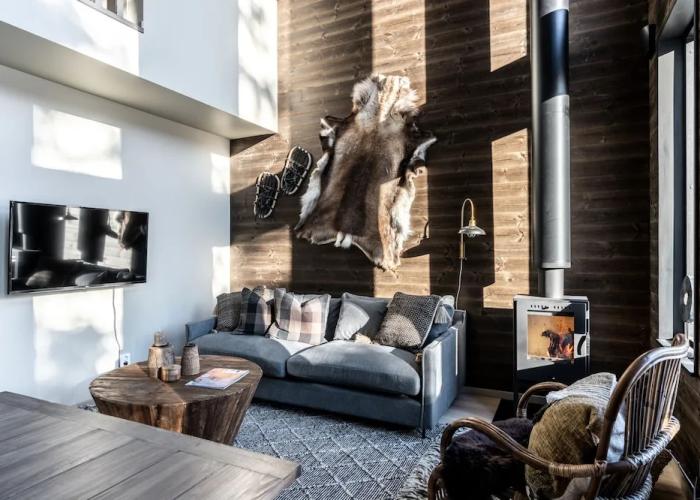 Nybyggt parhus Idre