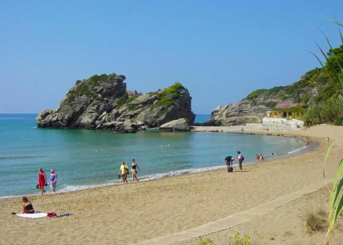 Studio Apartments With Large Swimming Pool and Sea View at Pelekas Beach Corfu