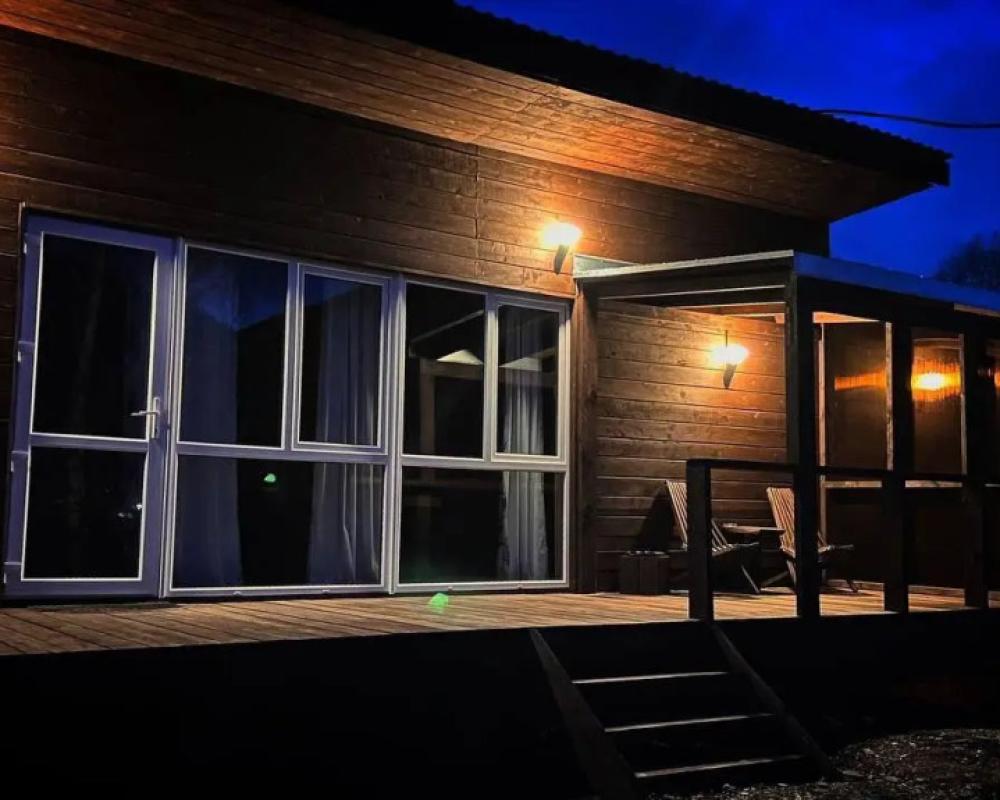 Guest house by the Biya River