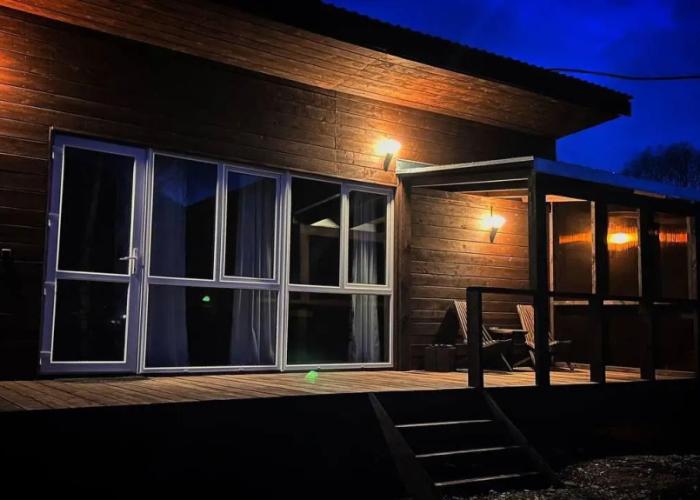 Guest house by the Biya River