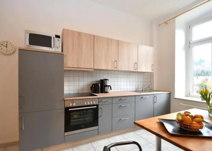 Apartment in a Villa With Garden in Borstendorf