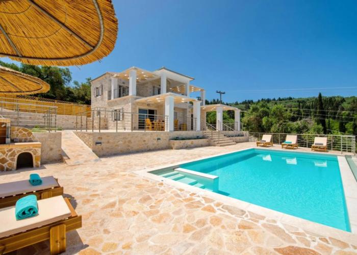 Vasiliki Villa - Charming 4 BR Villa With Pool and sea Views