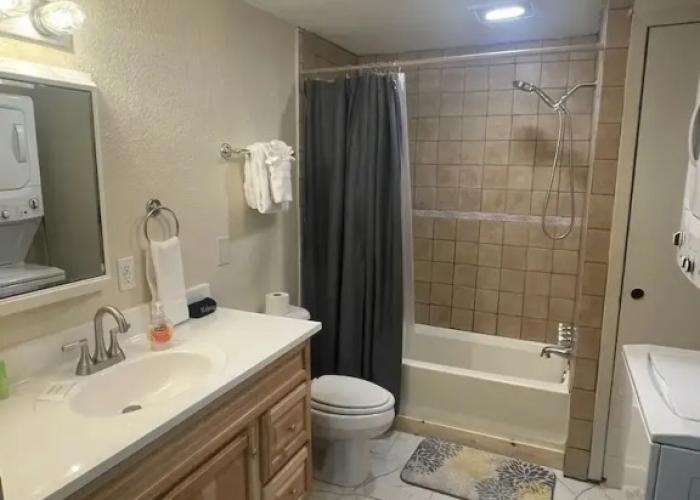 King Bed Fireplace Hot Tub Foos Ball