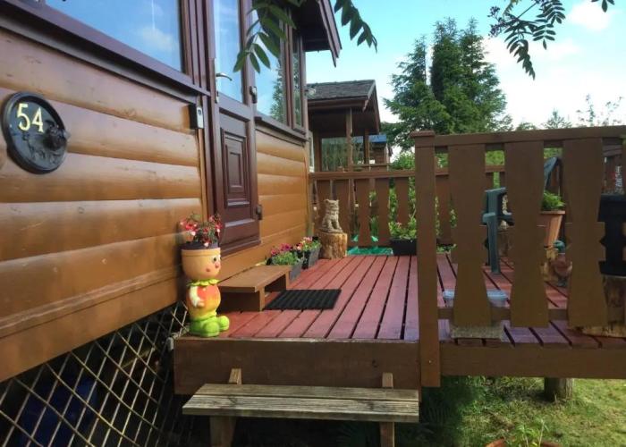 Snowdonia National Park Log Cabin With Garden