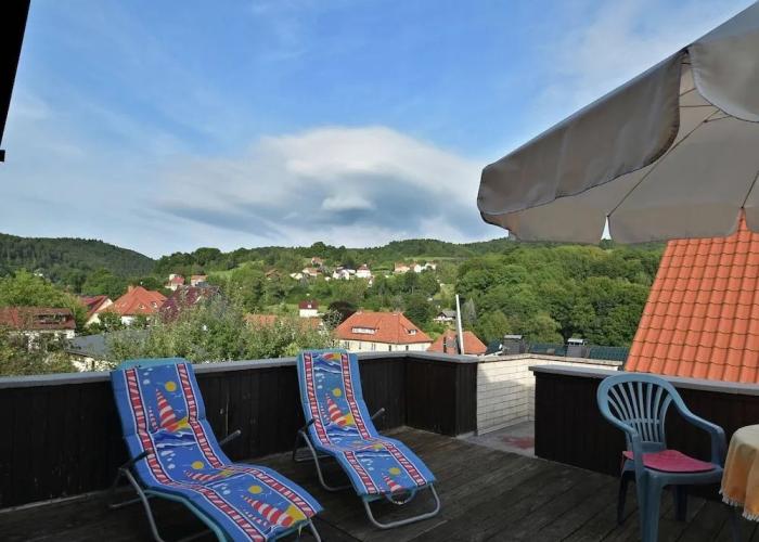 Holiday Home in the Thuringian Forest With Roof