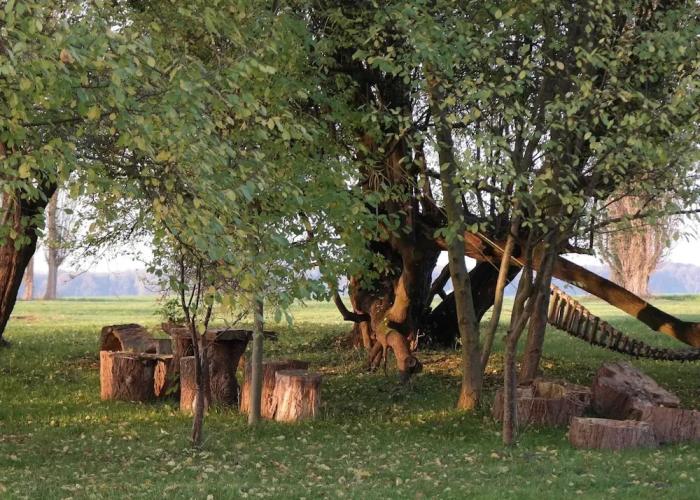 Schoene Ferienwohnung mit Terrasse in Boddin