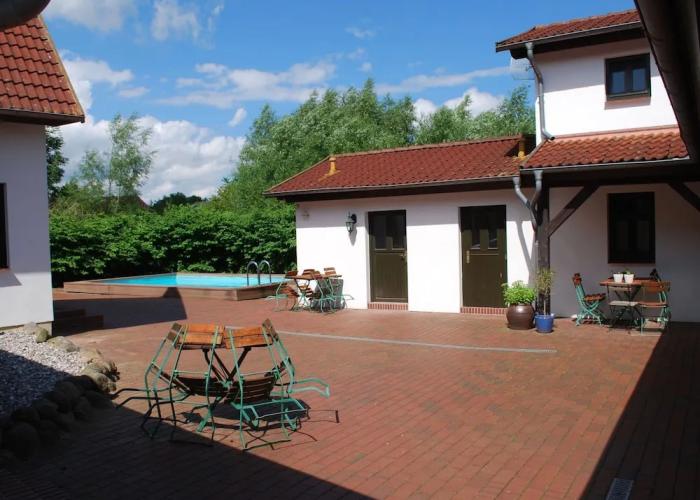 Wohnung in Dargun mit Garten