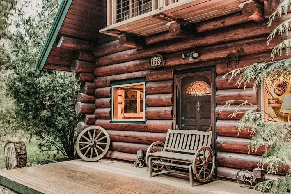 11sl - Wi-fi - No Pets Log Cabin - Sleeps 7 2 Bedroom Cabin by Redawning