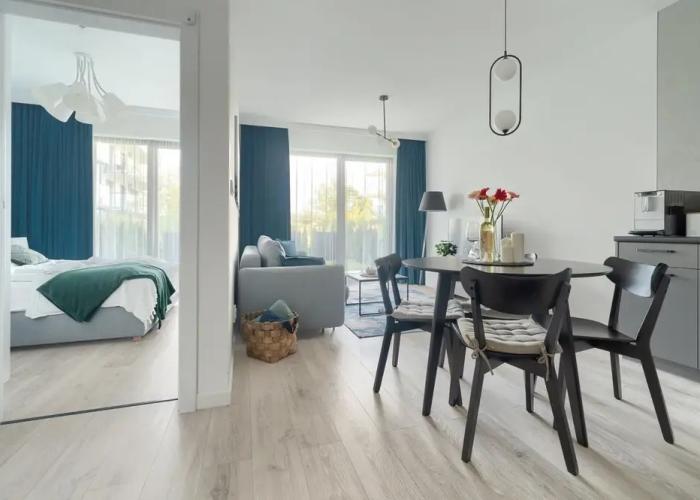 Ground Floor Apartment With a Garden in Niechorze