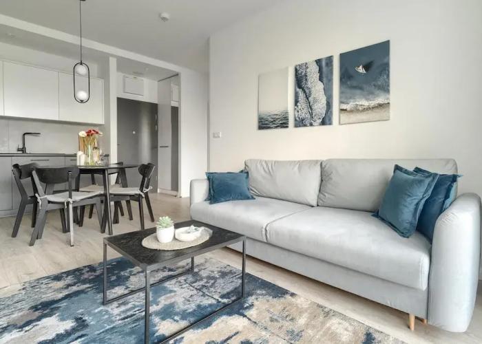 Ground Floor Apartment With a Garden in Niechorze