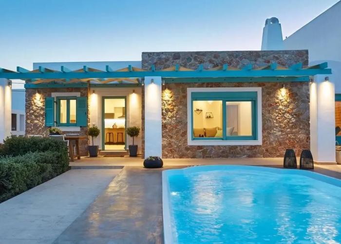 Almyriki Beach Villa Santorini 3 Bedroom Villa With Private Pool