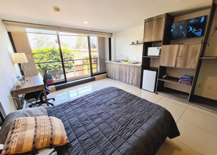 S01 Suite 2 min del TEC Wifi Terraza