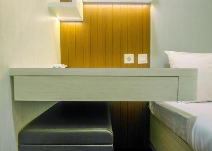 New Furnished and Minimalist 2BR + 1 Office Room at Meikarta Apartment