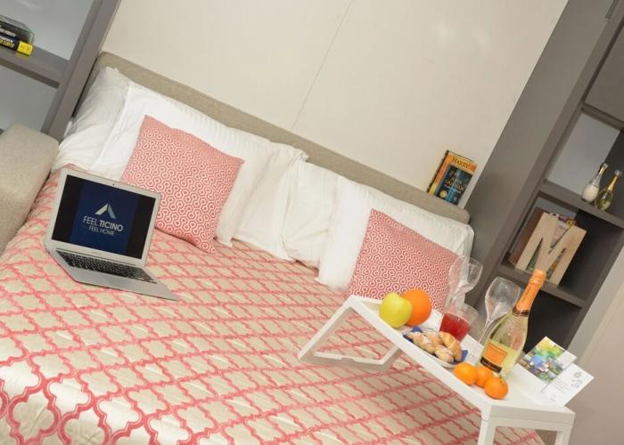 Bright Stunning Central Apartment In Front Of Lugano Lake