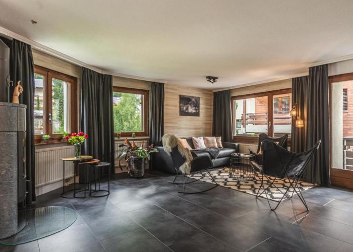 Central & Elegant Apartments,partially with Fireplace, by Zermatt Rental