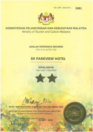 De Parkview Hotel