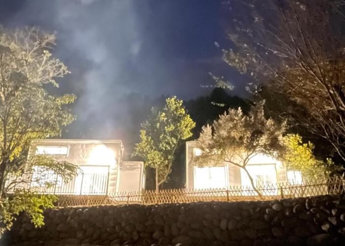 The house behind stream