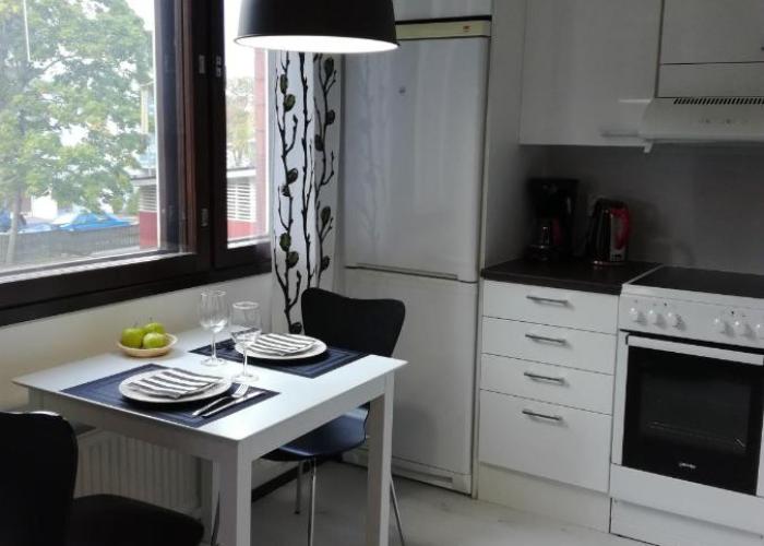 A lovely one-room apartment near the city centre.