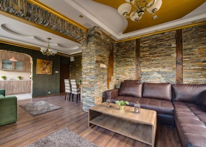 Unique atmosphere with golden standard design